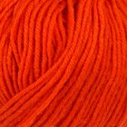 Пряжа "Кроха" 20% шерсть, 80% акрил 135м/50гр (0493, ярко-оранжевый) - Фото 1