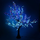 Светодиодное дерево улич. 1,8 м, "Сакура", пластик, 220V, 45 Ватт RGB - Фото 1