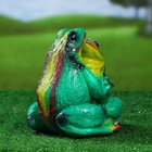 Садовая фигура "Лягушки", зелёный цвет, 20 см - Фото 3