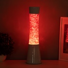 Светильник «Цилиндр» Е14 белая, лава, блёстки 40×11×11 см RISALUX - Фото 9