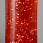 Светильник «Цилиндр» Е14 белая, лава, блёстки 40×11×11 см RISALUX - Фото 2