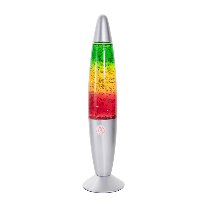 Cветильник "Ракета", лава, блёстки, Е14 34х8,5х8,5 см RISALUX - фото 1886176767