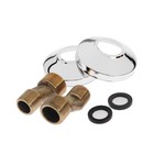 Смеситель для ванны Accoona A7140, однорычажный, излив 300 мм, с душевым набором, хром - Фото 6