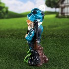 Садовая фигура "Охотник в шляпе с пером", разноцветная, гипс, 42 см, микс - Фото 4