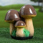Садовая фигура "Семья грибов", гипс, 22х15х24 см, микс - Фото 4