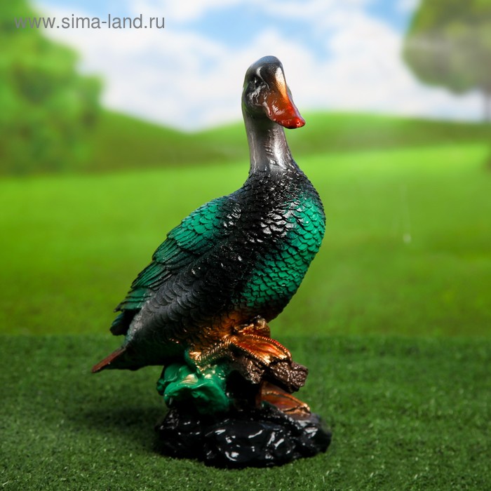 Садовая фигура "Утка", 33 см, микс - Фото 1