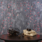 БАХРОМА "Арка", Ш:1 м, В:1 м, Н.С. LED-126-220V, контр. 8 режимов, КРАСНЫЙ - Фото 1