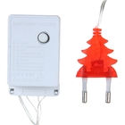 БАХРОМА "Арка", Ш:1 м, В:1 м, Н.С. LED-126-220V, контр. 8 режимов, КРАСНЫЙ - Фото 5