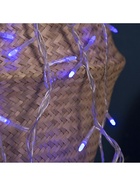 Гирлянда «Нить» 5 м с насадками «Игла», IP20, прозрачная нить, 50 LED, свечение синее, 8 режимов, 220 В 1080512 - фото 319928360