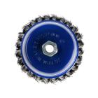 Щетка металлическая для УШМ ТУНДРА, крученая проволока, «чашка», М14, 125 мм - Фото 4