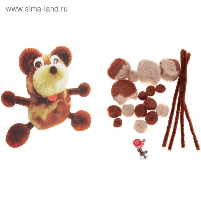 Набор для творчества «Создай мишку» 1 шт. - Фото 1