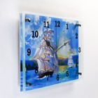 Часы настенные, серия: Море, "Корабли", 25х35  см - фото 9822120