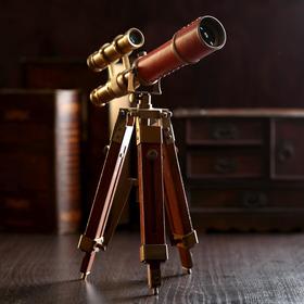 Сувенир "Телескоп" на треноге 40х24х19 см