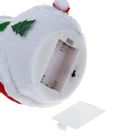 Игрушка световая "Снеговик с ёлкой" 18х27 см, 1 LED, RGB, КРАСНЫЙ 603022 - Фото 3