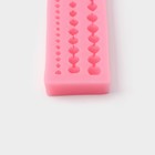 Молд Доляна «Жемчужная нить», силикон, 23×4 см, цвет МИКС - Фото 3