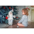 Мягкая игрушка "Дед Мороз в кружевах" 41 см белый - Фото 2