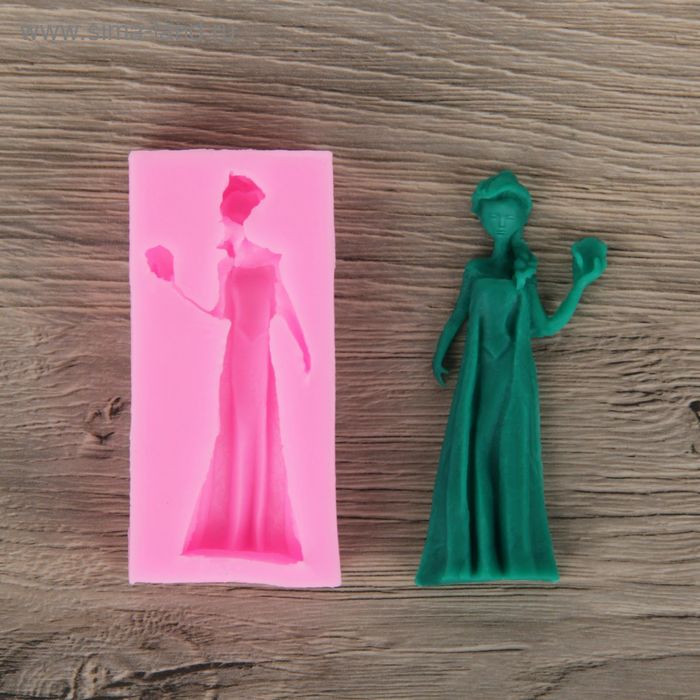 Молд силиконовый Доляна «Принцесса», 9×4 см - Фото 1