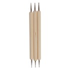 Набор инструментов для лепки, 3 предмета - Фото 1