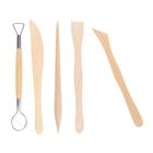 Набор инструментов для лепки, 5 предметов - Фото 1