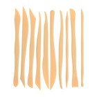 Набор инструментов для лепки, пластик, 10 предметов - Фото 1