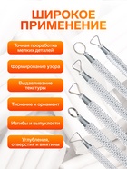 Набор инструментов для лепки, 6 предметов - Фото 5