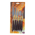 Набор мастихинов для художника, 5 предметов (1, 2, 3, 4, 5) - Фото 5