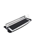 Резак для бумаги роликовый А4, до 3 листов, безопасное лезвие, длина реза 300 мм, корпус черный - Фото 4