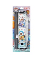 Резак для бумаги роликовый А4, до 3 листов, безопасное лезвие, длина реза 300 мм, корпус черный - Фото 5