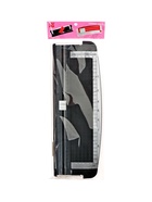 Резак для бумаги роликовый А4, до 3 листов, безопасное лезвие, длина реза 300 мм, корпус черный - Фото 8