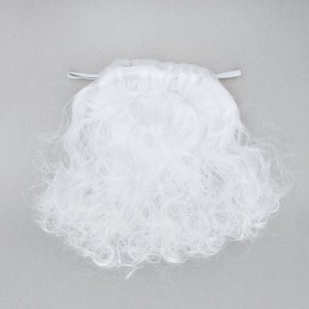 Карнавальная борода «Дед Мороз», на резинке, 26 см, 30 г