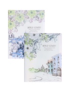 Папка А4, 30 прозрачных файлов, пластик, «Города», МИКС - фото 809627459