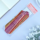 Подарочный бант - шар №5 «Узор», красный, для упаковки подарков - Фото 3