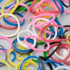 Резинки для животных, набор 100 шт., микс цветов - Фото 2