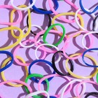 Резинки для животных, набор 100 шт., микс цветов - Фото 4