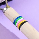 Резинки для животных, набор 100 шт., микс цветов - Фото 6