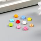 Пуговицы пластик для творчества 2 прокола "Цветные пуговички" набор 100 шт 0,6х0,6 см - Фото 2