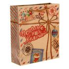 Пакет крафтовый вертикальный «Новогодняя почта», 23 × 27 см - Фото 3