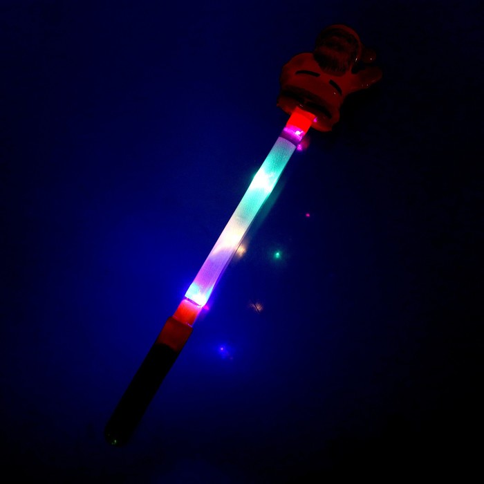 Световая палочка «Дед Мороз», цвета МИКС - фото 1884720748