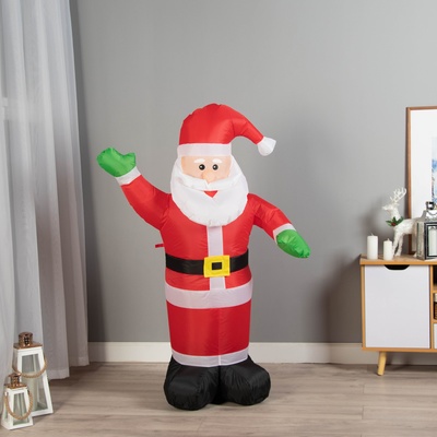 Надувная фигура новогодняя «Зимнее волшебство. Дед Мороз приветствует», светится, 120 см