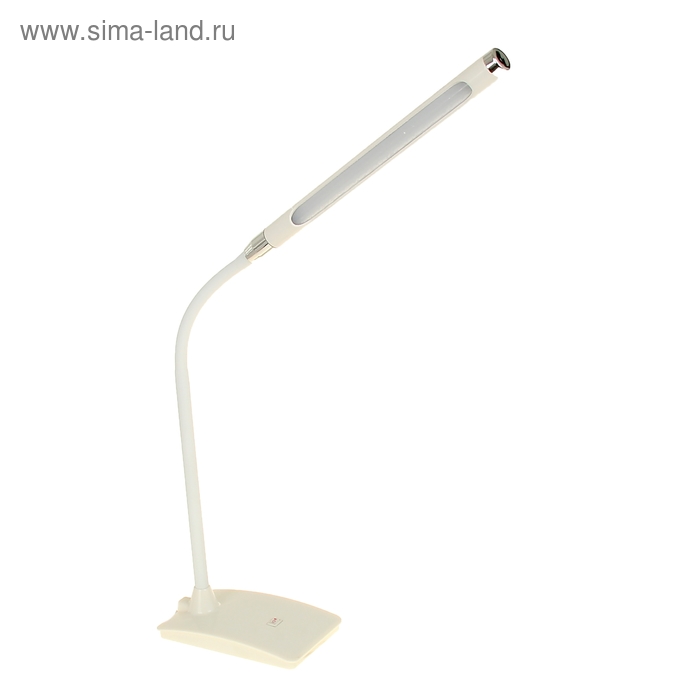 Лампа настольная LEDx23, (5 Вт, 4000 К), 2 режима, h=50 см (от USB и V220) белая - Фото 1