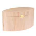 Шкатулка дерево под роспись "Листок" 6х10,5х18 см - Фото 4