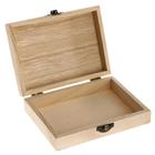 Шкатулка для росписи дерево «Купюрница», для творчества, декора, 4×10.8×15 см - Фото 4