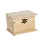 Шкатулка дерево под роспись "Сундучок" 7,8х12,5х9 см - Фото 6