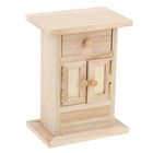 Шкатулка дерево под роспись "Комодик с распашными дверцами" 16,2х8х12 см - Фото 1
