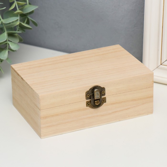 Шкатулка для росписи дерево «Купюрница», для творчества, декора, 5.5×9.5×15 см - Фото 1