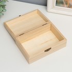 Шкатулка для росписи дерево «Купюрница», для творчества, декора, 5.5×9.5×15 см - Фото 4