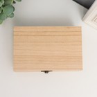 Шкатулка для росписи дерево «Купюрница», для творчества, декора, 5.5×9.5×15 см - Фото 5