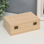 Шкатулка для росписи дерево «Купюрница», для творчества, декора, 5.5×9.5×15 см - Фото 3