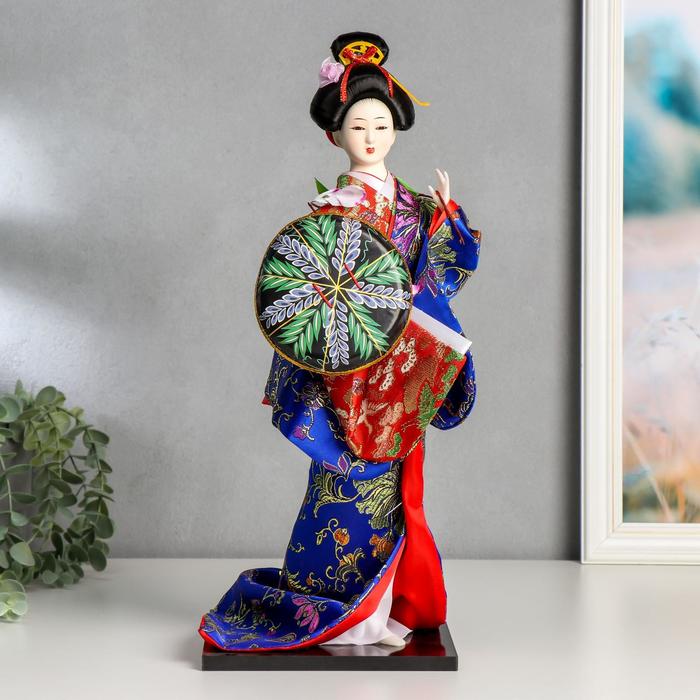 Кукла коллекционная "Гейша с веткой сакуры" 40 см - Фото 1
