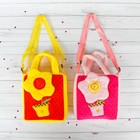 Мягкая сумочка «Цветочек», цвета МИКС - Фото 1